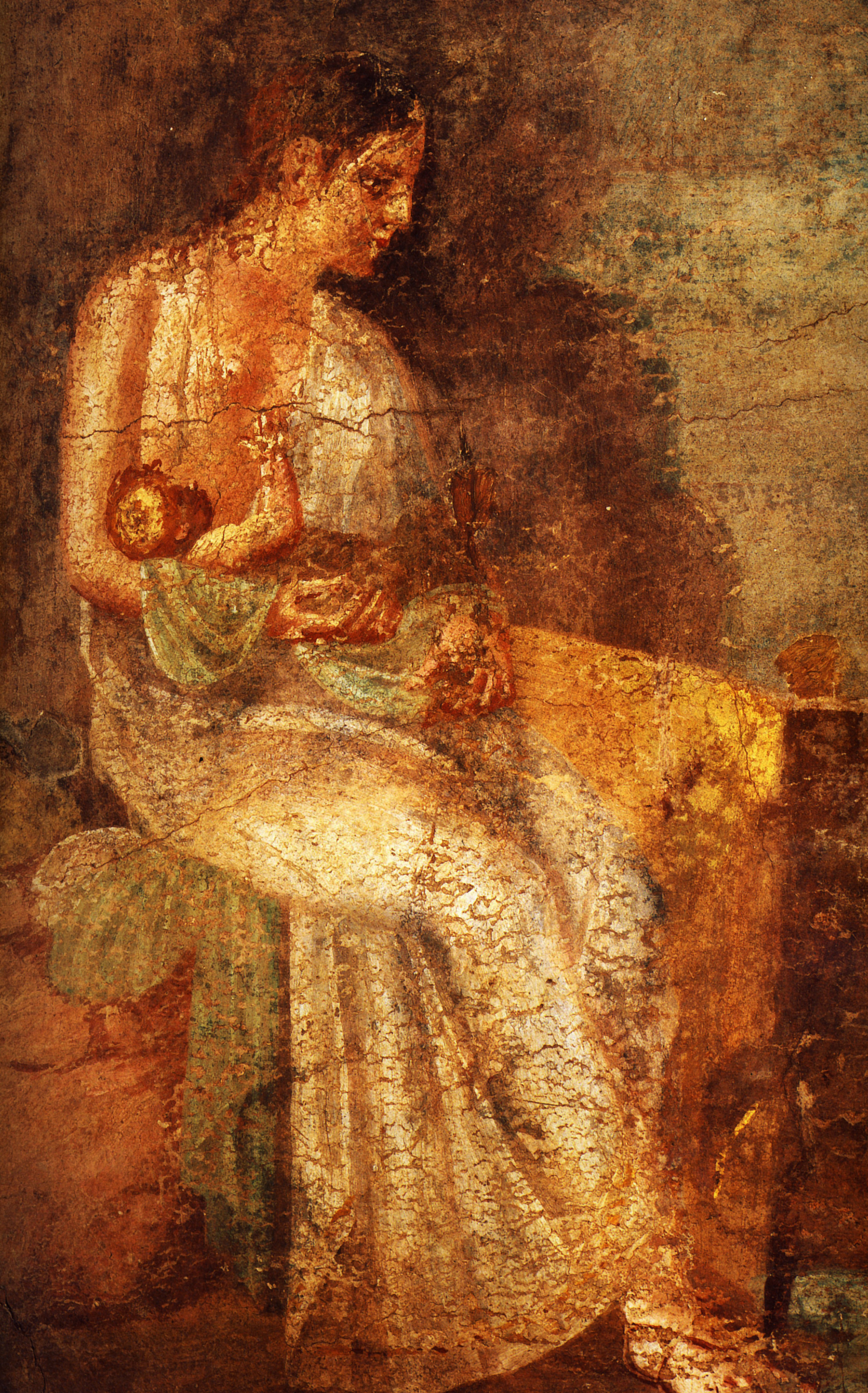 Danae nursing Perseus